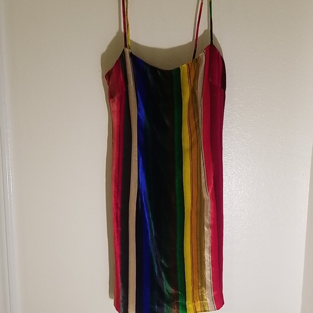 Milly rainbow dress